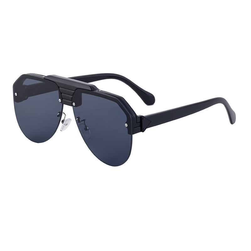 Wholesale Half Frame Sunglasses UV Protection Sunglasses